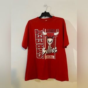 MEN'S PRINTED, ORIGINAL STREET BULLIES SHORT SLEEVE T-SHIRT  100% COTTON